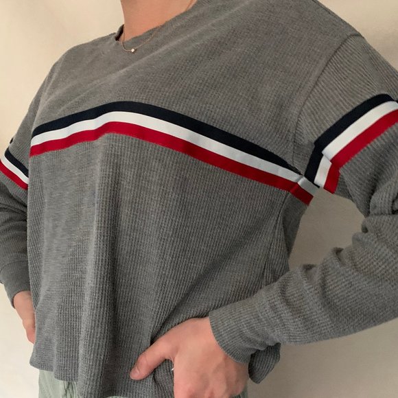 Hollister Boyfriend Striped Tee - Picture 2 of 4